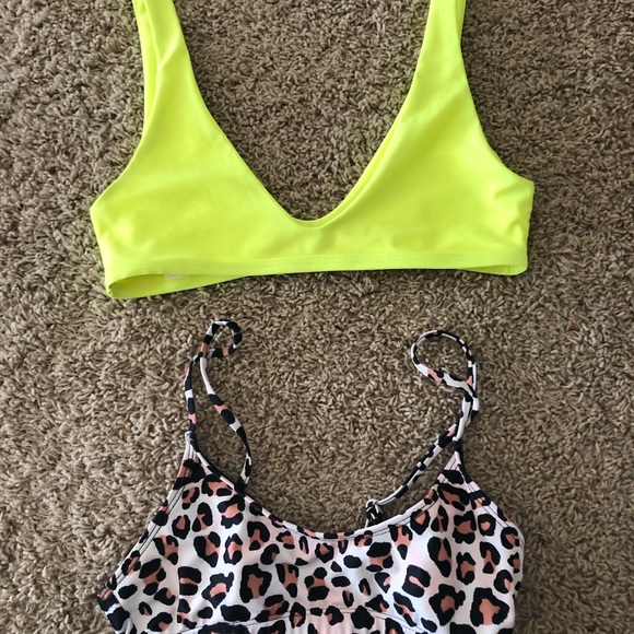 Other - swimsuit tops! shein (1slide) target (2nd slide)